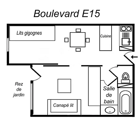 Appartement Résidence Boulevard *